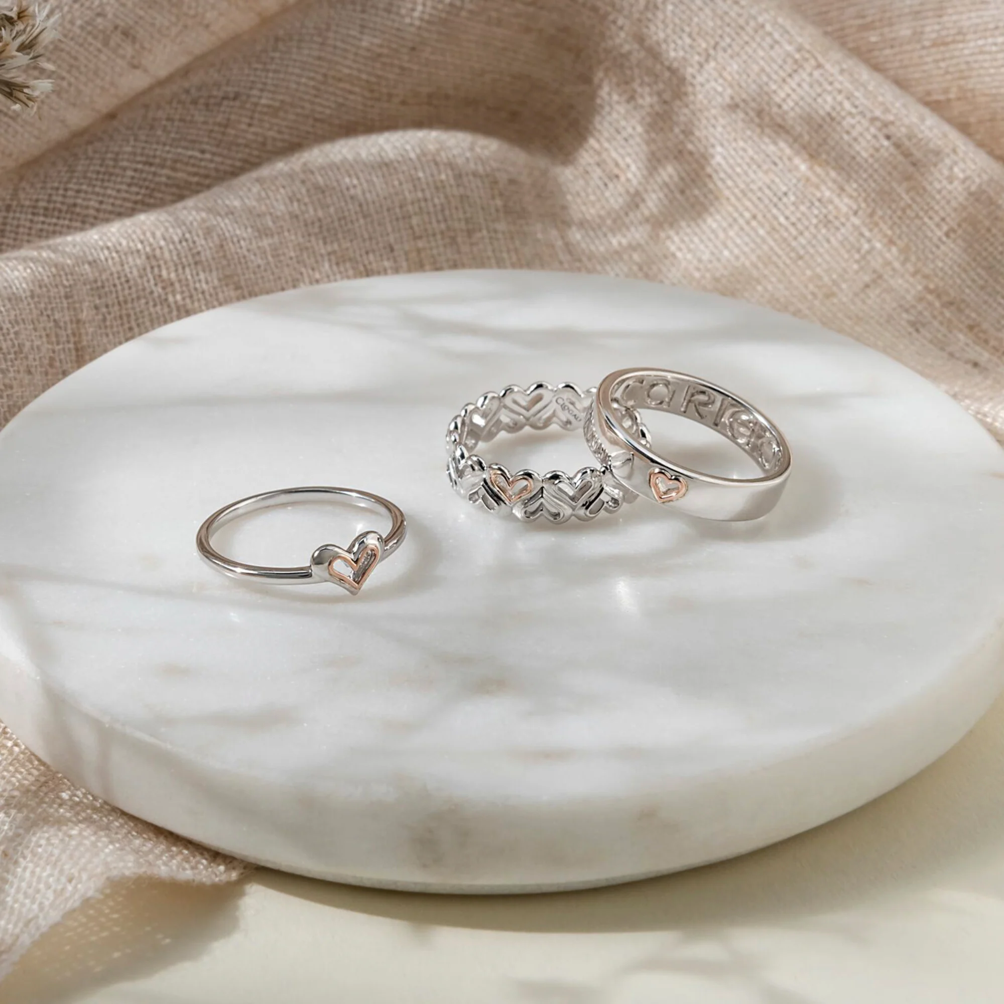 Always in My Heart Silver Ring - Image 3