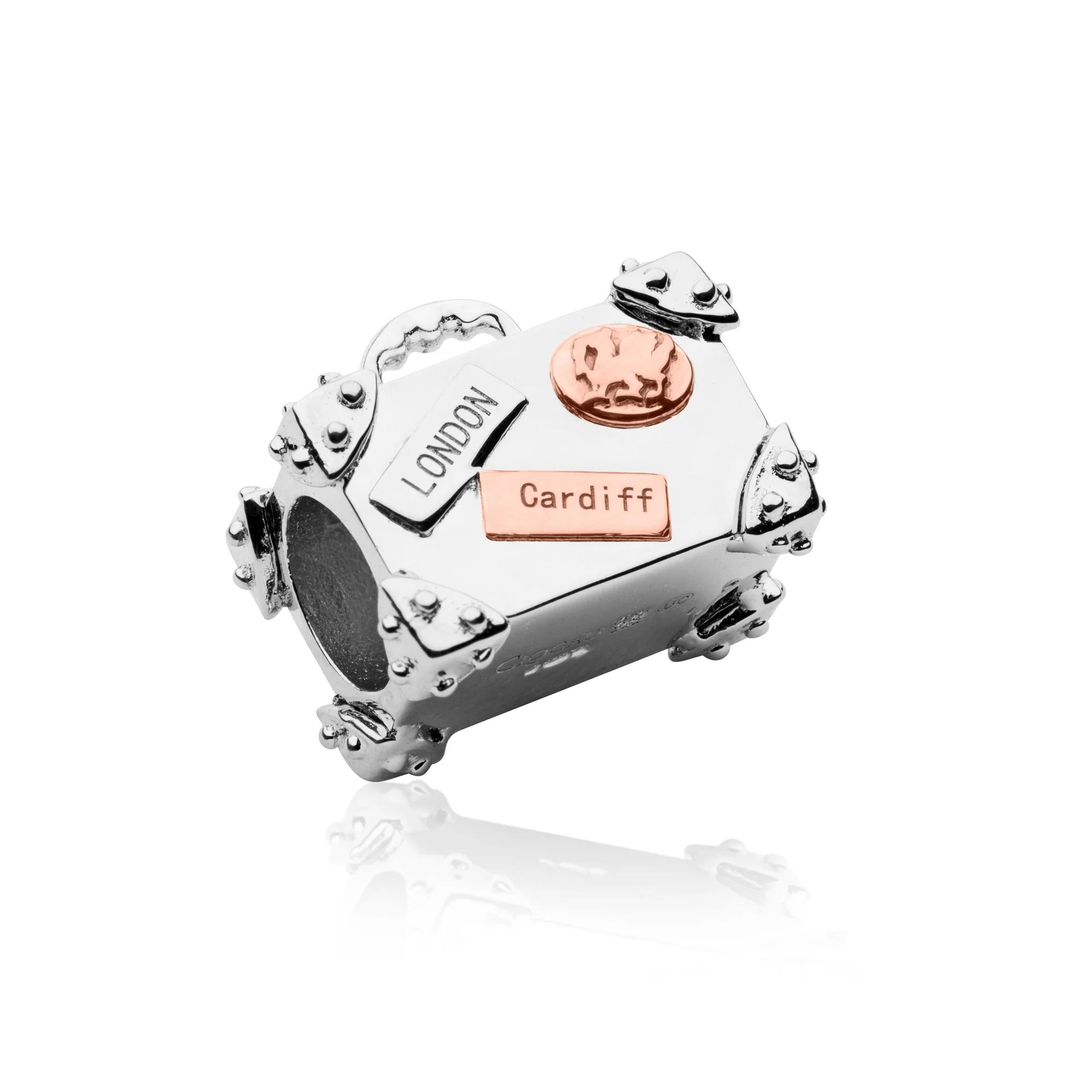 Suitcase Milestones® Bead Charm
